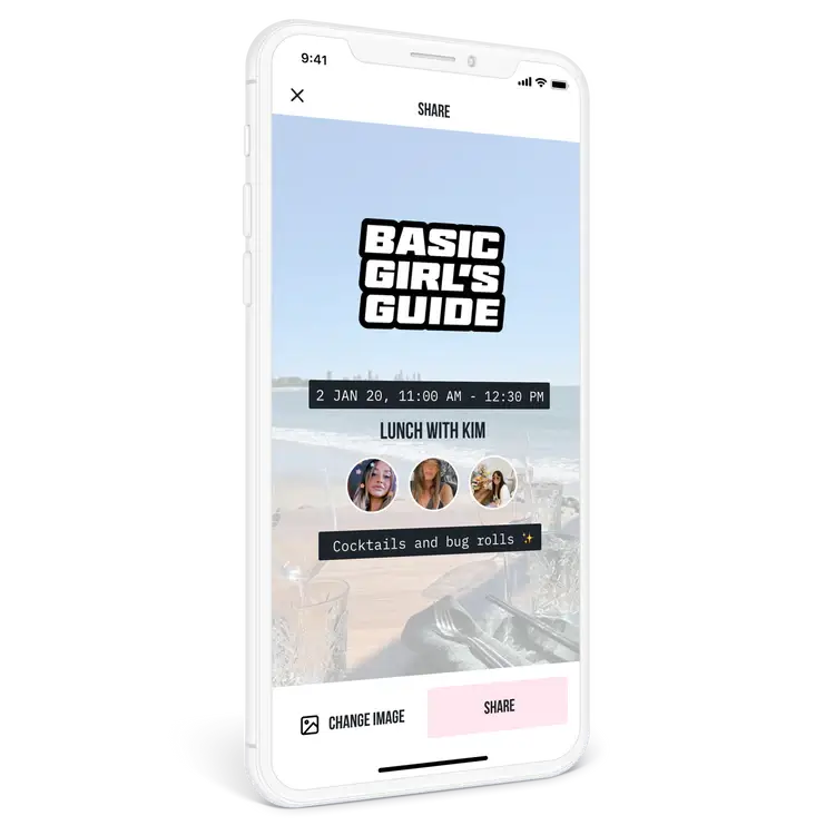 Basic Girl's Guide App Screenshot