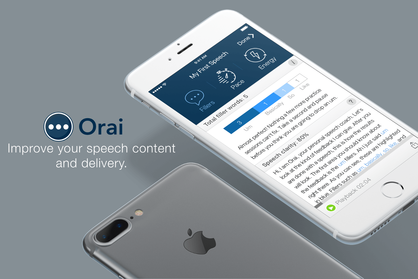 Orai - Improve your speech content and delivery